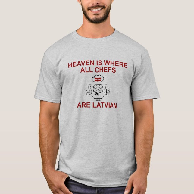 Latvian Chefs T-Shirt (Front)