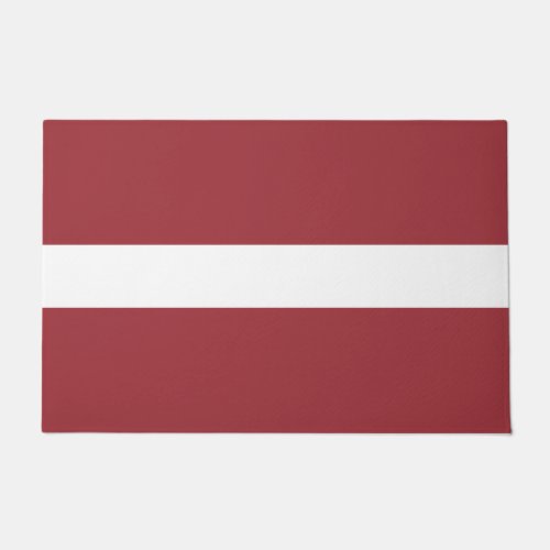 Latvian Flag Latvia Doormat