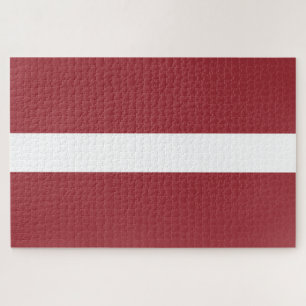 Latvian Flag (Latvia) Jigsaw Puzzle