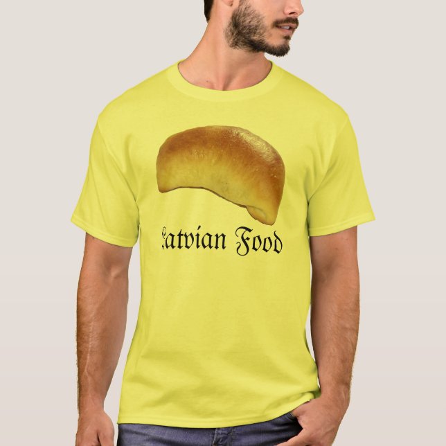 Latvian Food T-Shirt (Front)