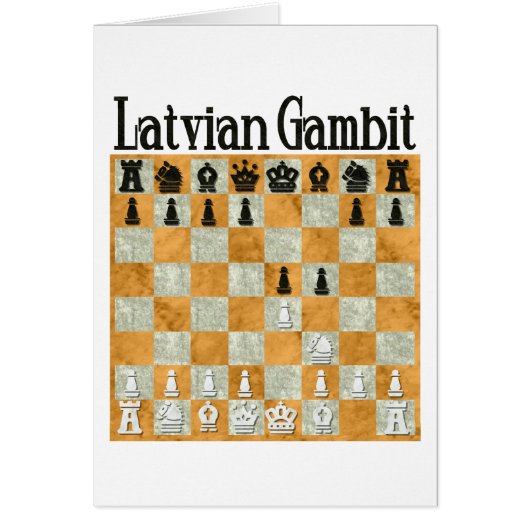 Latvian Gambit Cards (Front)