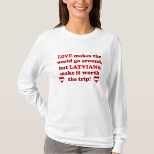 Latvian Love T-Shirt