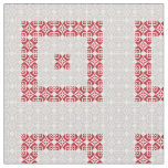Latvian Morning SUN geometric pattern I Fabric