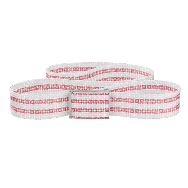 Latvian Morning SUN geometric pattern II Belt (Zig-Zag)