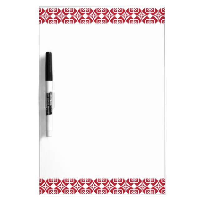 Latvian Morning SUN geometric pattern II Dry-Erase Board (Front)