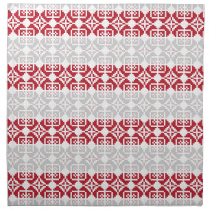 Latvian Morning SUN geometric pattern II Napkin
