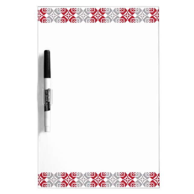 Latvian Morning SUN geometric pattern III Dry-Erase Board (Front)