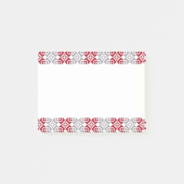 Latvian Morning SUN geometric pattern III Post-it Notes (Front)