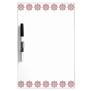 Latvian Morning SUN geometric pattern VII Dry-Erase Board