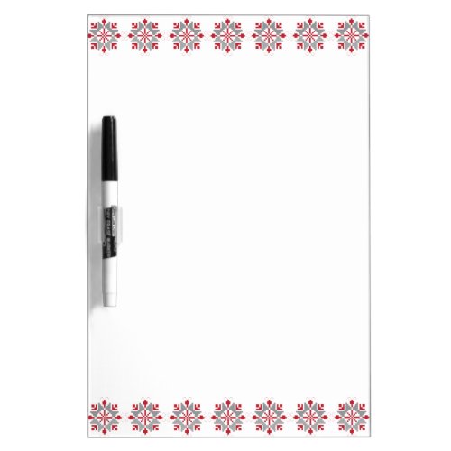 Latvian Morning SUN geometric pattern VII Dry_Erase Board