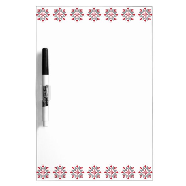 Latvian Morning SUN geometric pattern VII Dry-Erase Board (Front)