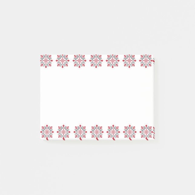 Latvian Morning SUN geometric pattern VII Post-it Notes (Front)