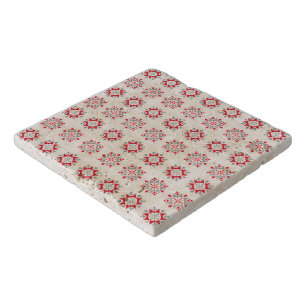 Latvian Morning SUN geometric pattern VII Trivet