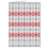 Latvian Morning SUN geometric pattern VIII (Front)