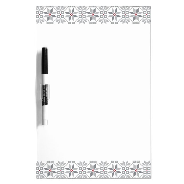 Latvian Morning SUN geometric pattern VIII Dry Erase Board (Front)