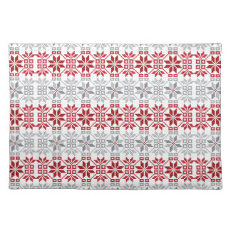 Latvian Morning SUN geometric pattern VIII Placemat