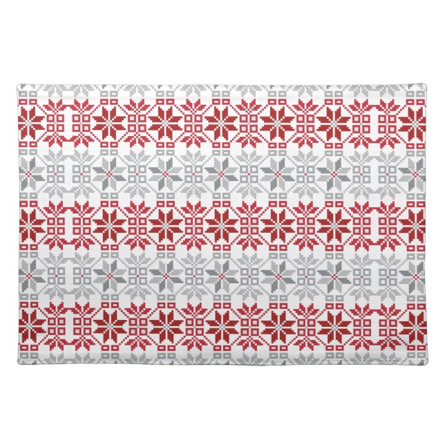 Latvian Morning SUN geometric pattern VIII Placemat (Front)
