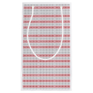 Latvian Morning SUN geometric pattern VIII Small Gift Bag