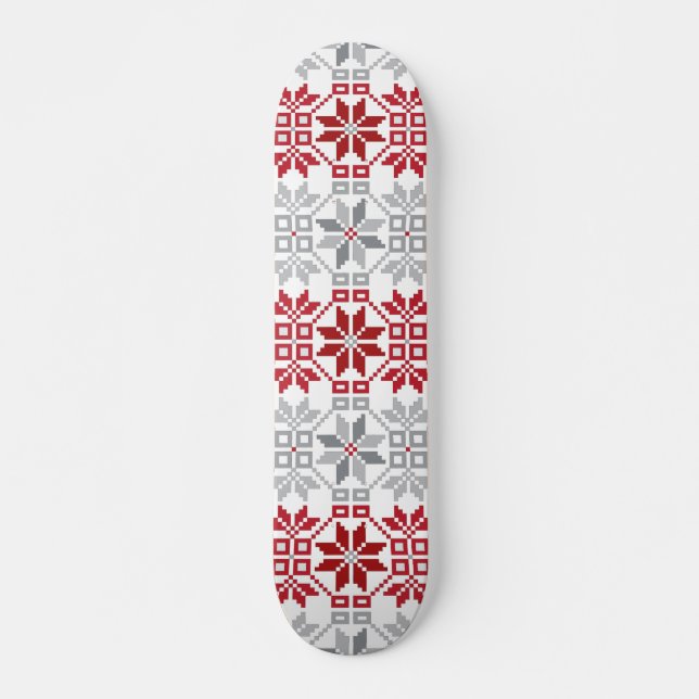 Latvian Morning Sun VIII Skateboard Deck (Front)