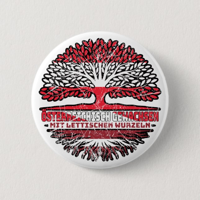 Latvian Österreichische Baum Button (Front)