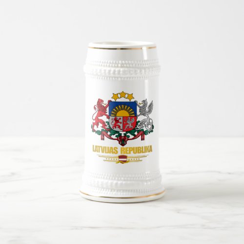 Latvian Pride Beer Stein