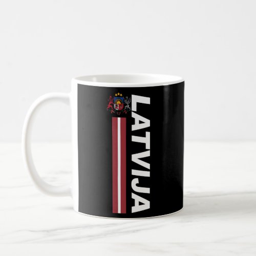 Latvian Soccer Pride Latvija Coffee Mug