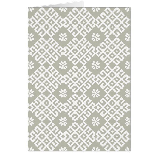 Latvian traditional pattern design cards (Front)