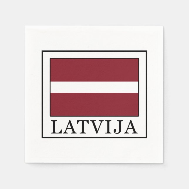 Latvija Napkins (Front)