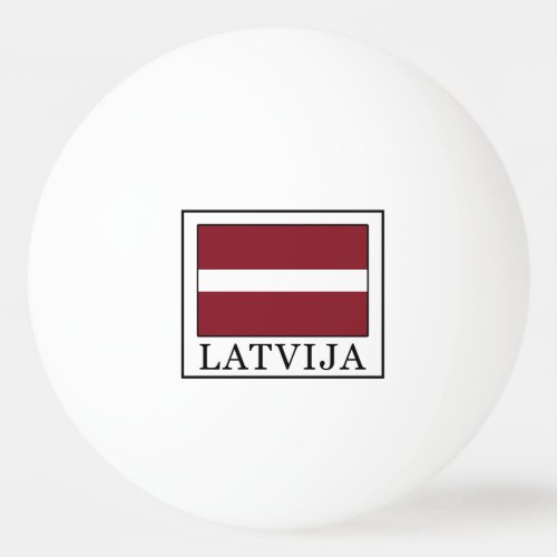 Latvija Ping_Pong Ball