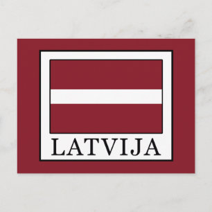 Latvija Postcard