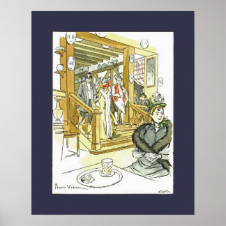 L'Auberge des Adrets ~P. Vidal ~*Change Mat Color Poster