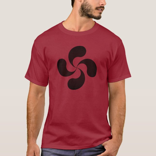 Lauburu symbol T-Shirt (Front)