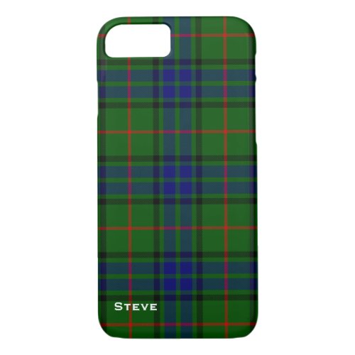 Lauder Clan Tartan Plaid iPhone 7 Case