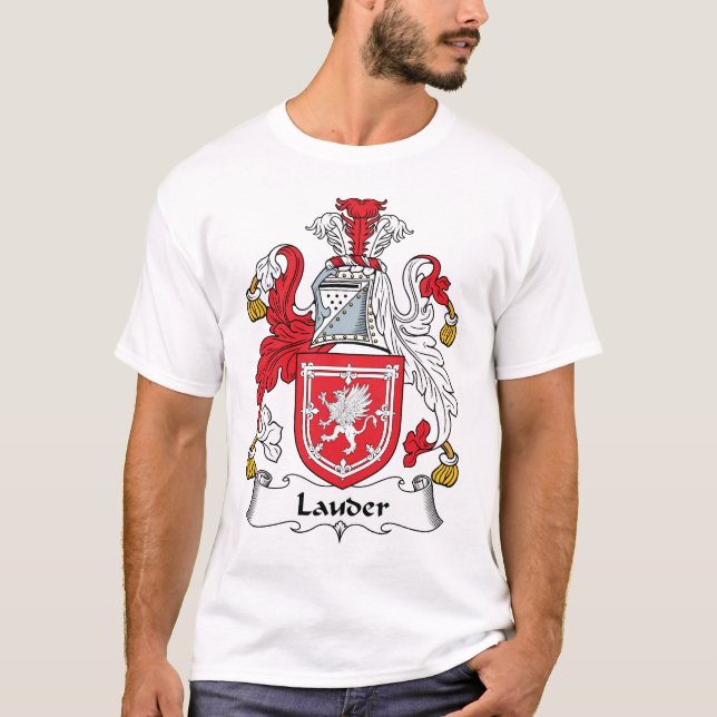 Lauder Family Crest T-Shirt (Front)