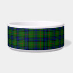 Lauder tartan blue green plaid bowl<br><div class="desc">Lauder clan tartan blue green plaid</div>