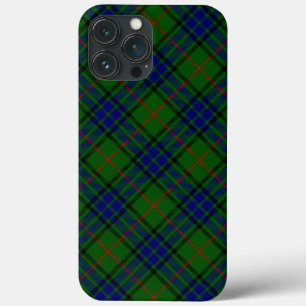 Lauder tartan blue green plaid iPhone 13 pro max case
