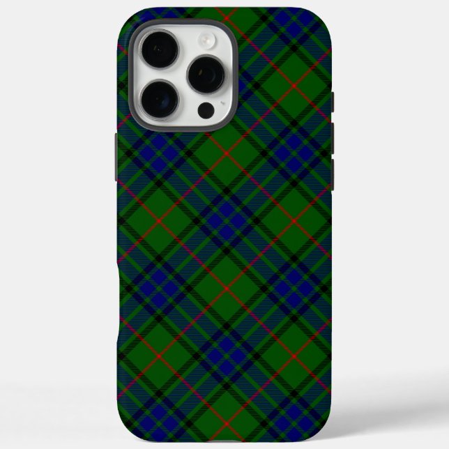 Lauder tartan blue green plaid Case-Mate iPhone case (Back)