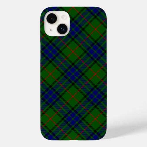 Lauder tartan blue green plaid Case_Mate iPhone 14 plus case