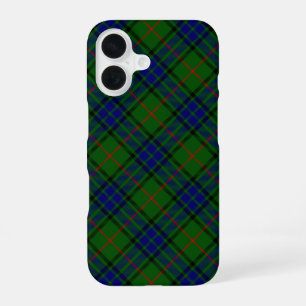 Lauder tartan blue green plaid iPhone 16 case