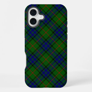 Lauder tartan blue green plaid iPhone 16 plus case