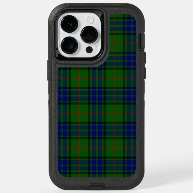 Lauder tartan blue green plaid otterbox iPhone case (Back)