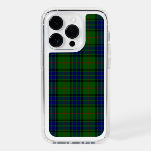 Lauder tartan blue green plaid speck iPhone 14 pro case