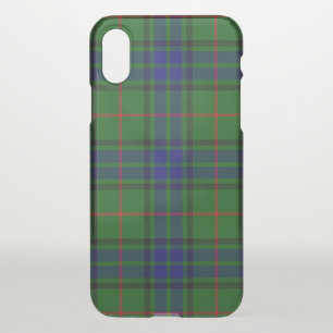 Lauder tartan blue green plaid iPhone x case