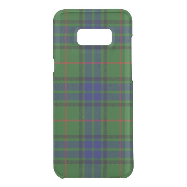 Lauder tartan blue green plaid uncommon samsung galaxy case (Back)