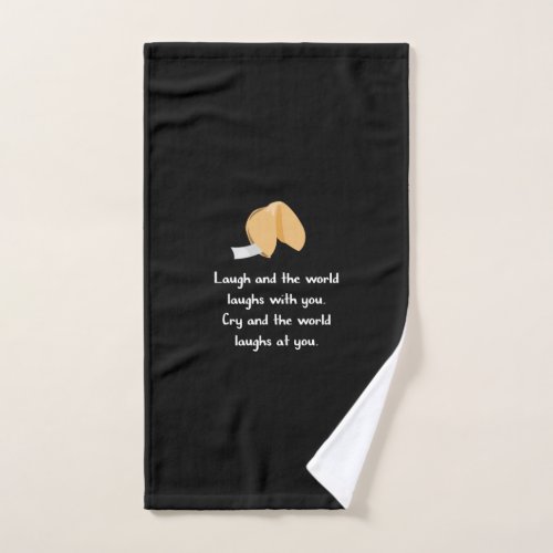 Laugh and Cry Hand Towel
