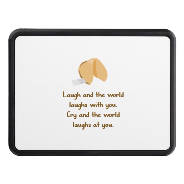 Laugh and Cry Hitch Cover (Front)