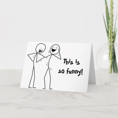 LAUGH AT RUMOR THAT YOU ARE TURNING 50 CARD