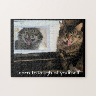Laugh at yourself jigsaw puzzle