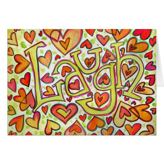 Laugh Card (Front Horizontal)