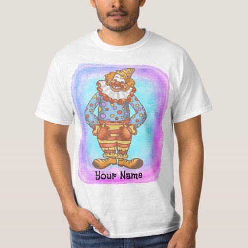 Laugh Clown custom name T_Shirt
